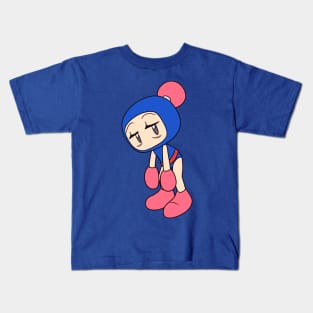 Blue - Super Bomberman R Kids T-Shirt